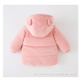 Chaqueta de plumón infantil gruesa